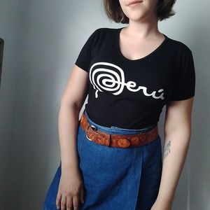Vintage Black and White Peru T-shirt